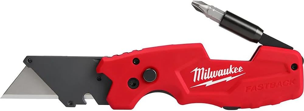 Milwaukee FASTBACK 6-in-1 Folding Utility Knife