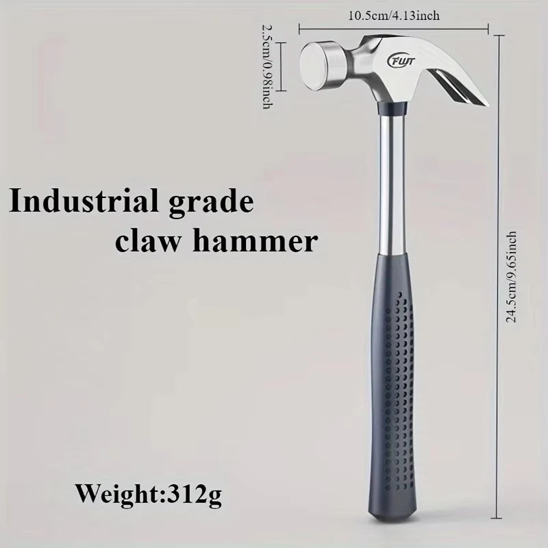 Claw Hammer | Chrome Vanadium Steel with Non-Slip Rubber Grip