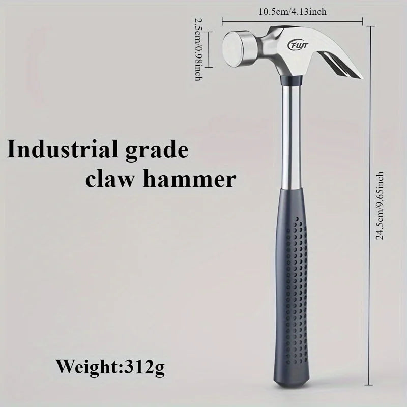 Claw Hammer | Chrome Vanadium Steel with Non-Slip Rubber Grip