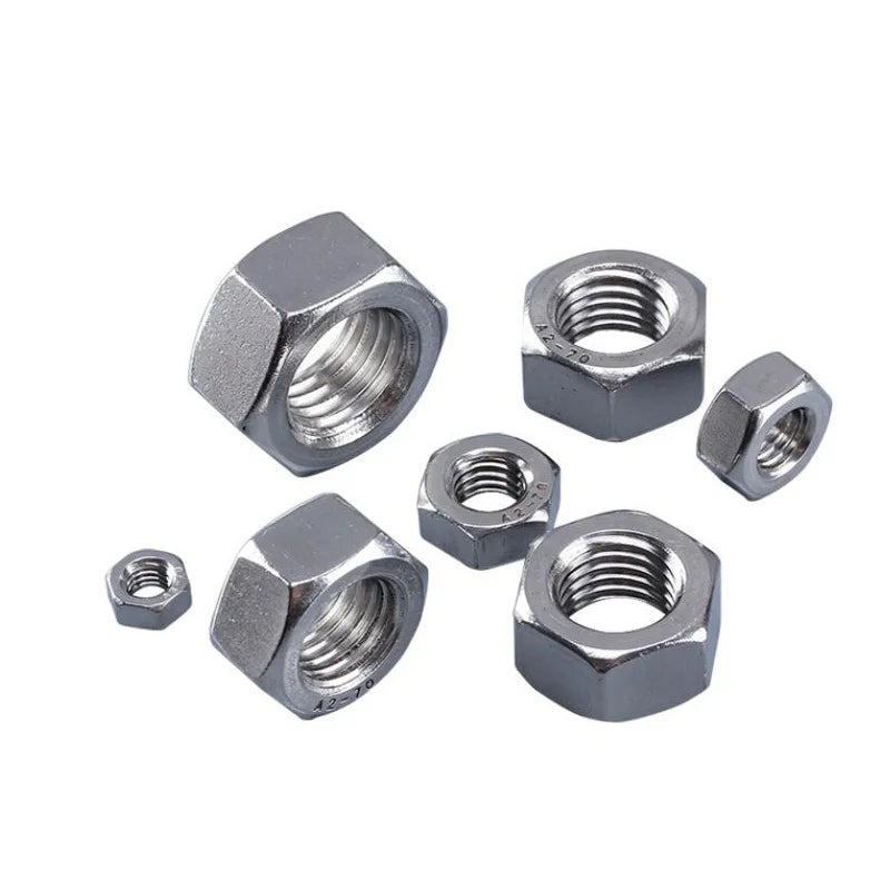 304 Stainless Steel Hex Socket Screw & Nut Assortment Kit | M3 M4 M5 | 500pc