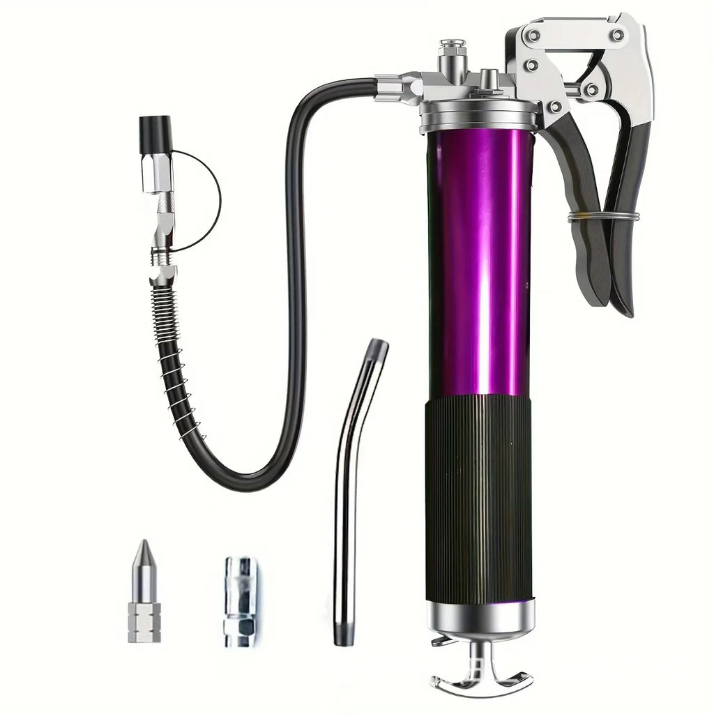 Ruitian RT-013 High-Pressure Manual Grease Gun – 400cc 6000-7500 PSI Aluminium Alloy