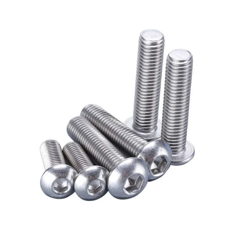 304 Stainless Steel Hex Socket Screw & Nut Assortment Kit | M3 M4 M5 | 500pc