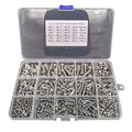 304 Stainless Steel Hex Socket Screw & Nut Assortment Kit | M3 M4 M5 | 500pc