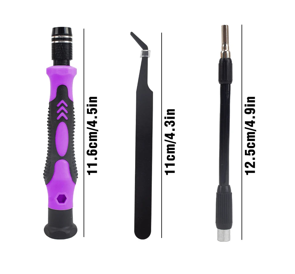 115-in-1 Precision Screwdriver Set | 98 Magnetic Bits | Phone, Laptop & Electronics Repair Kit