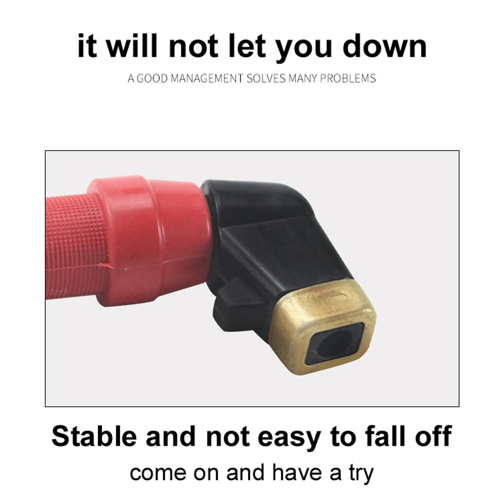 Full Copper Welding Electrode Holder - Insulated Spring Handle