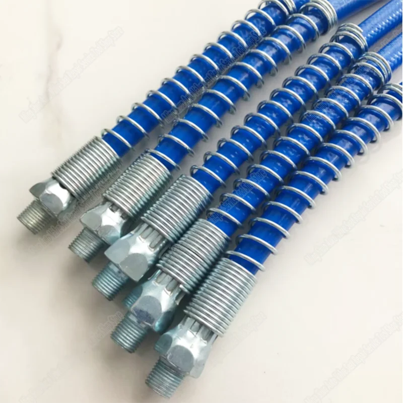 High Pressure Flexible Grease Gun Hose 40–150cm (6500 PSI)