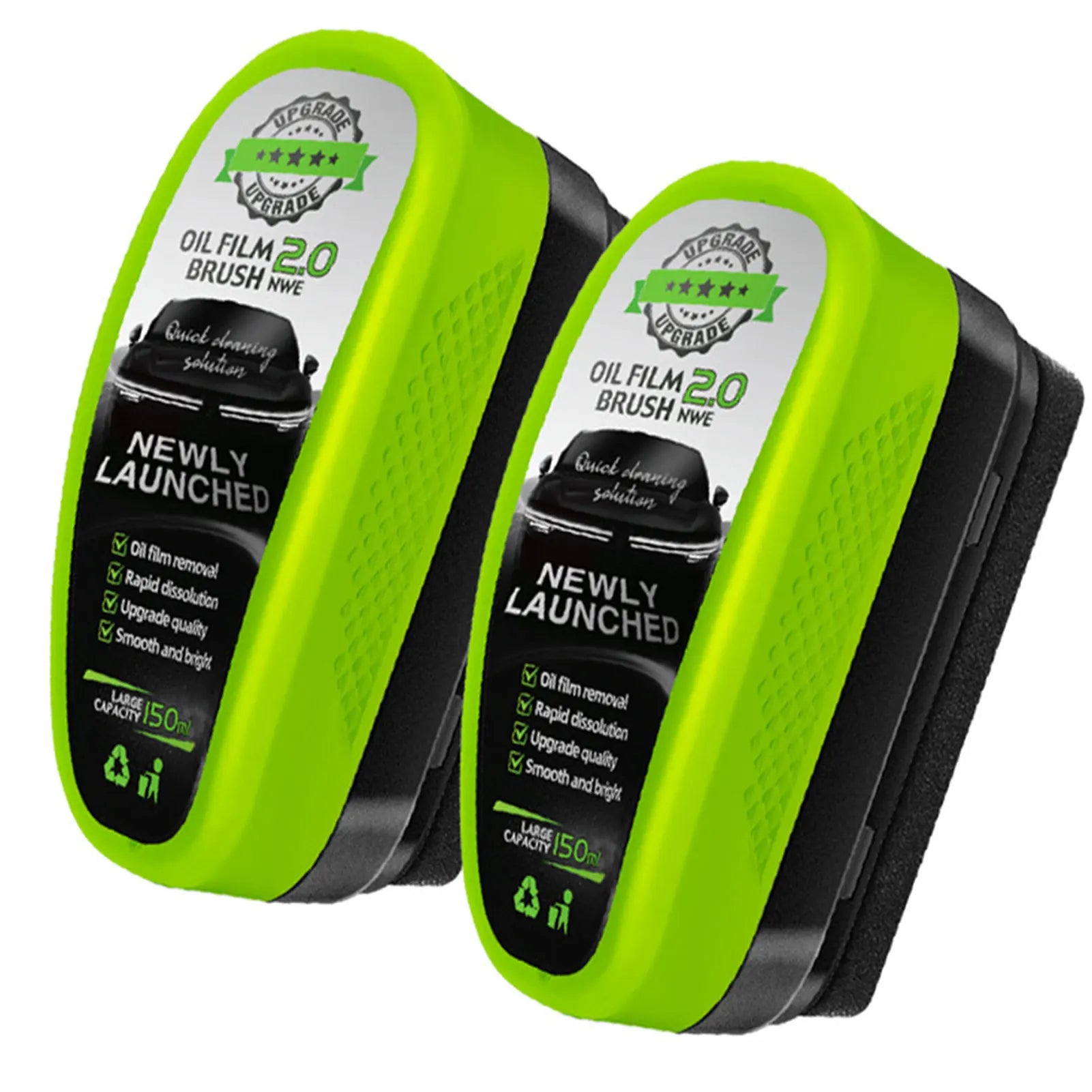 Car Glass Oil Film Remover & Hydrophobic Coating | 150ml | Windshield Cleaner | 1pc or 2pc