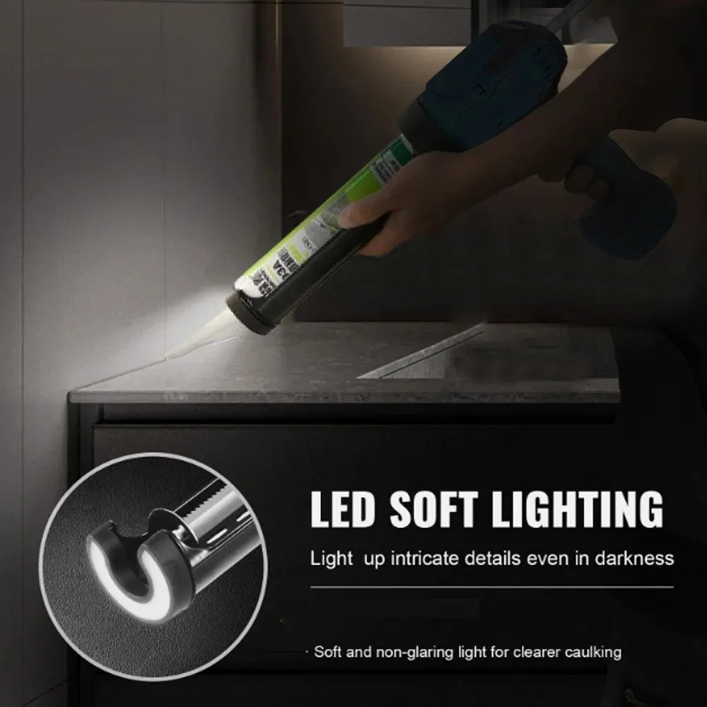 18V Cordless Caulking Gun for 300 ml Sealant (No Battery)