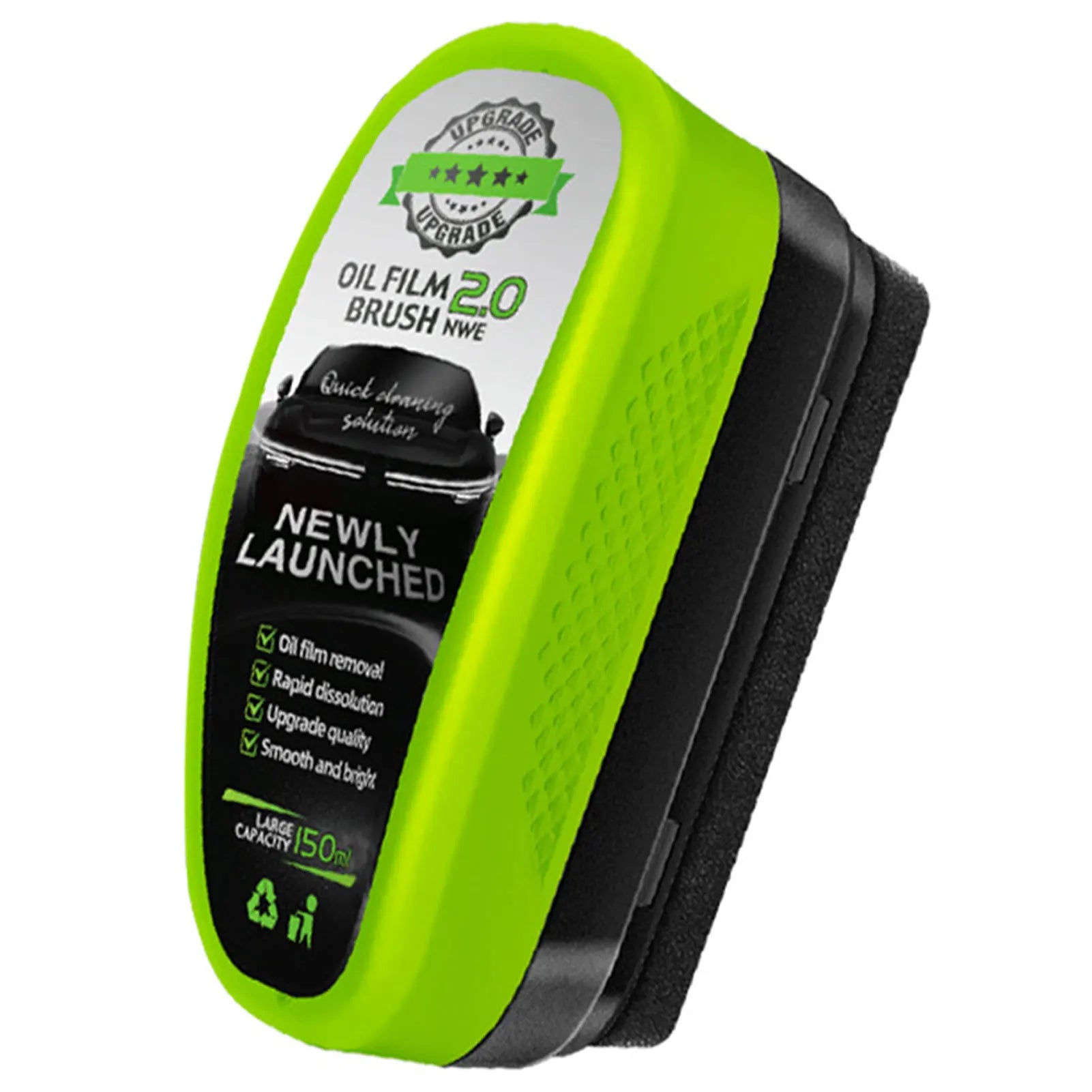 Car Glass Oil Film Remover & Hydrophobic Coating | 150ml | Windshield Cleaner | 1pc or 2pc