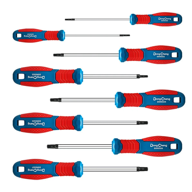 Magnetic Torx Screwdriver Set – T8 to T40 CR-V Anti-Rust (Individual or 8-Piece Set)