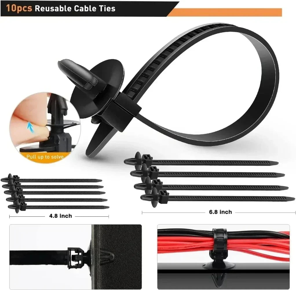 Car Fastener Clip Kit – Push Retainer Pins & Rivets (100 to 925 pcs)