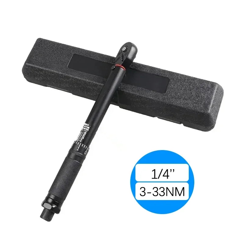 DUTRIEUX Adjustable Torque Wrench | ±3% Accuracy | 1/4", 3/8" & 1/2" Drive | High Carbon Steel