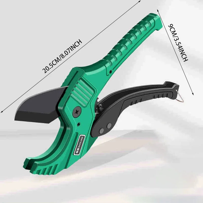 Ratchet Pipe Cutter – SK5 Blade, PVC / PU / PP / PE Hose (42mm or 64mm Capacity)