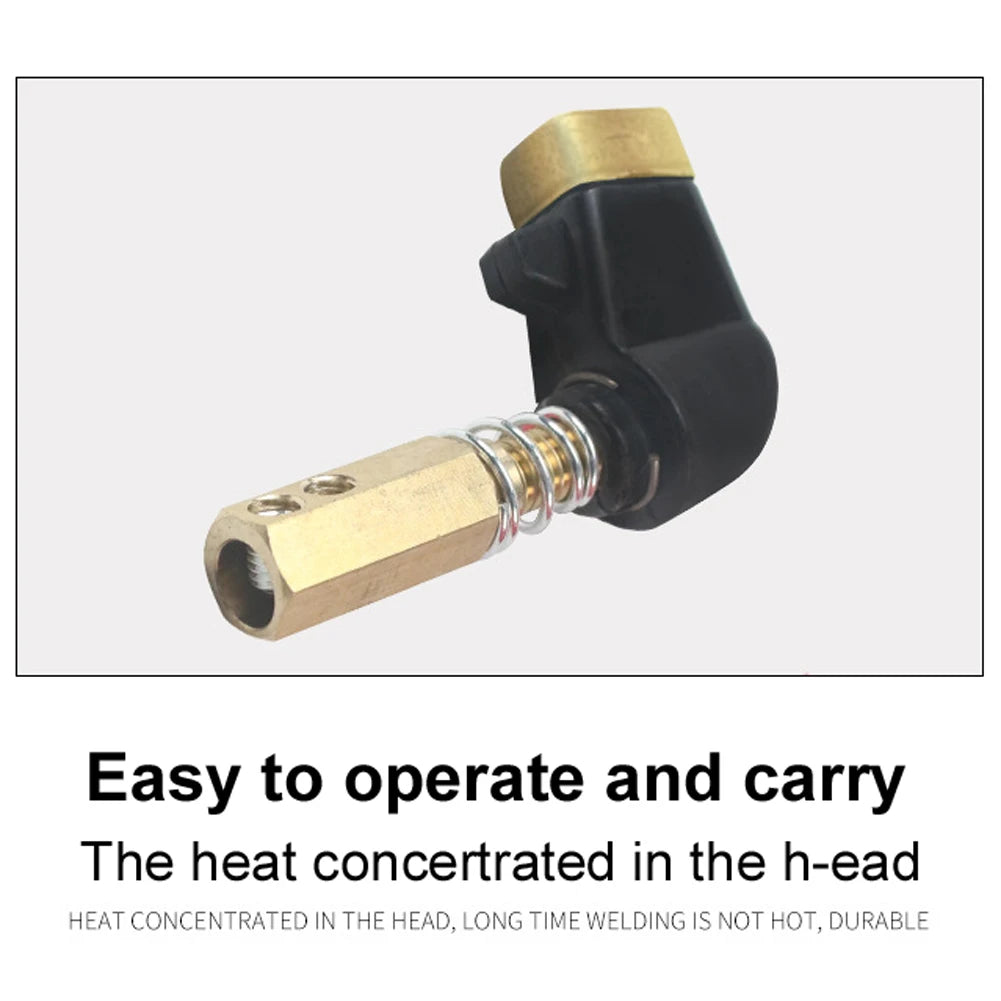 Full Copper Welding Electrode Holder - Insulated Spring Handle