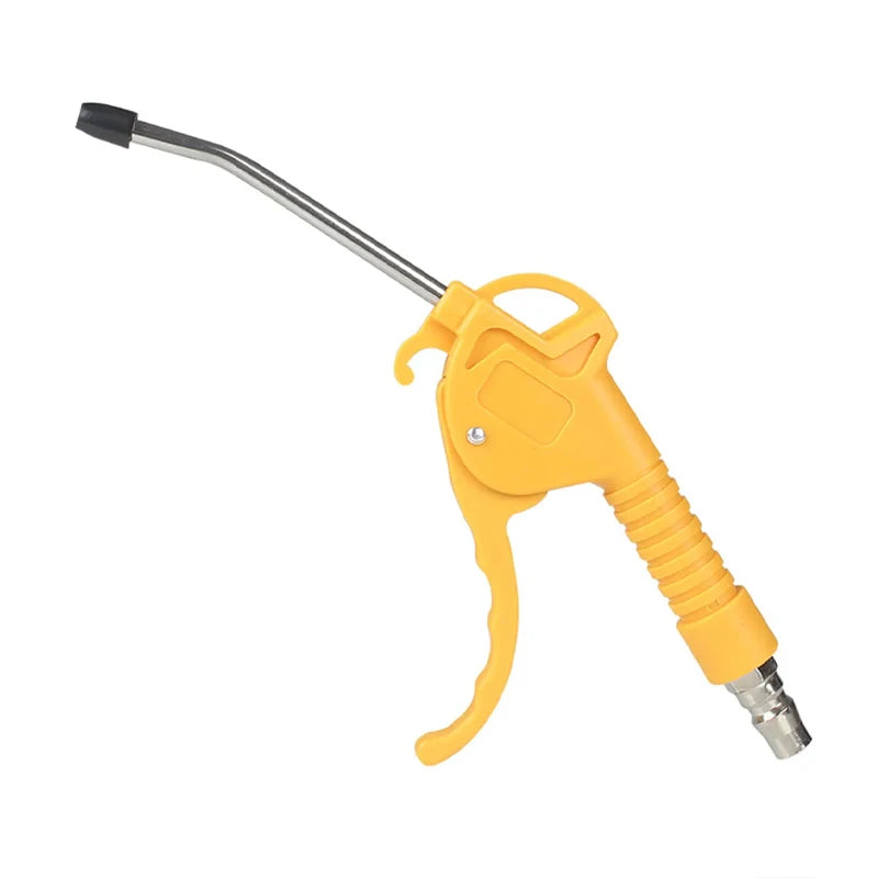 High-Flow Air Blow Gun with Angled Nozzle – Pneumatic HVLP Blower for Air Compressors