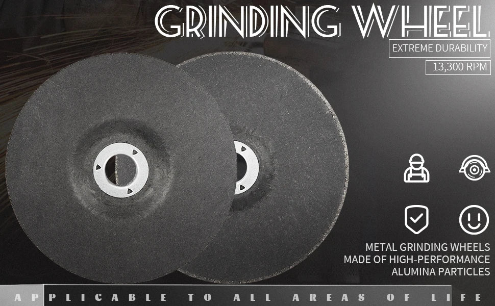 SI FANG 75mm Resin Grinding Wheels for Angle Grinder – Metal Polishing & Grinding (2-35 Pack)