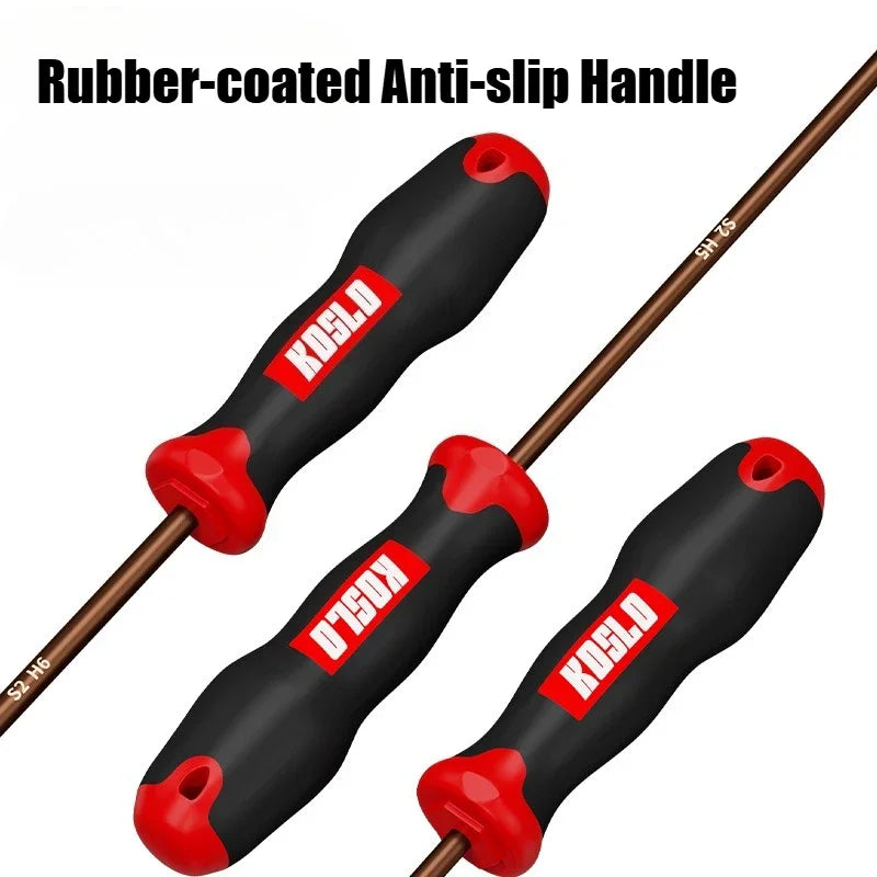 Magnetic Hex Key Screwdriver Set – H1.5 to H6 Extended Handle Allen Key Tool
