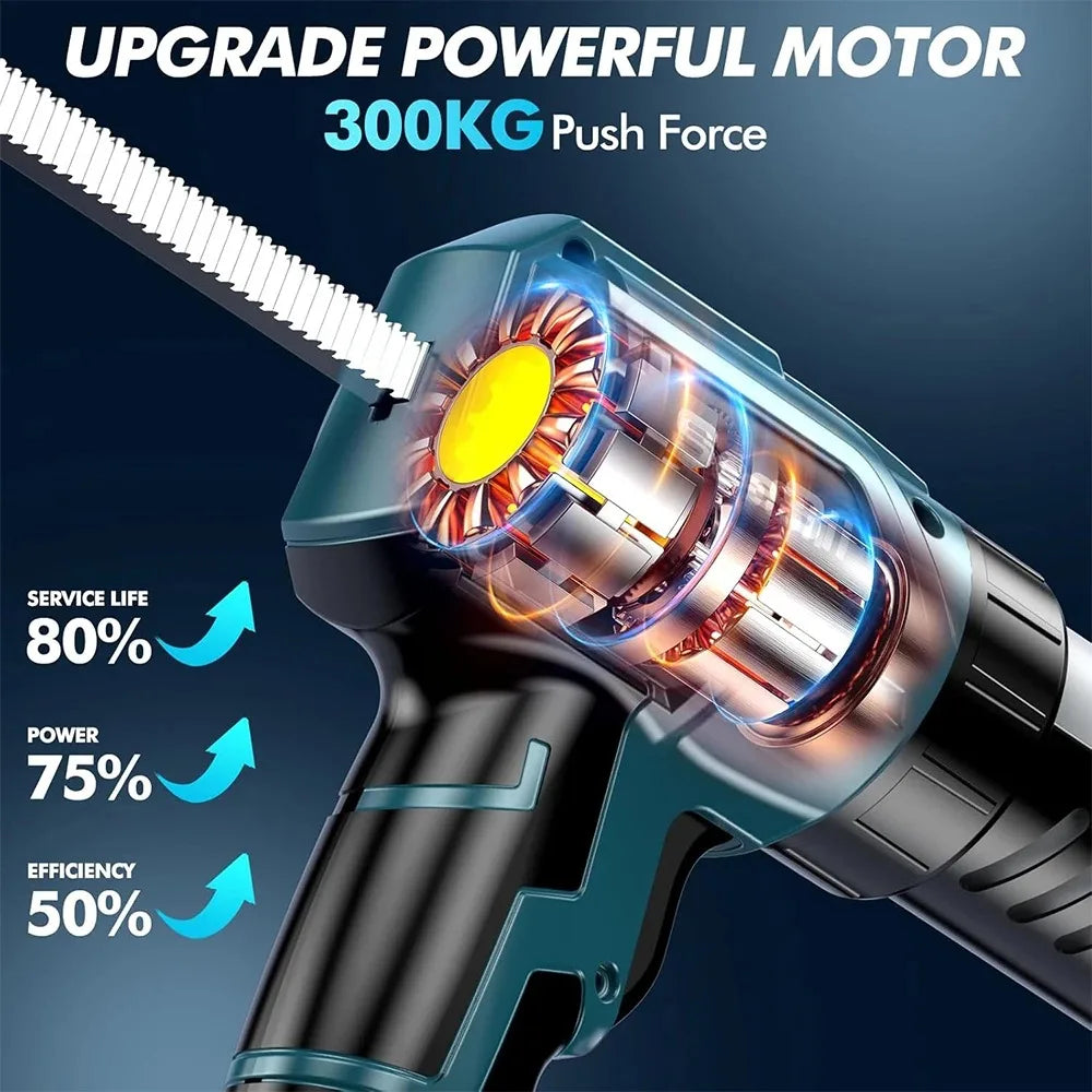18V Cordless Caulking Gun for 300 ml Sealant (No Battery)