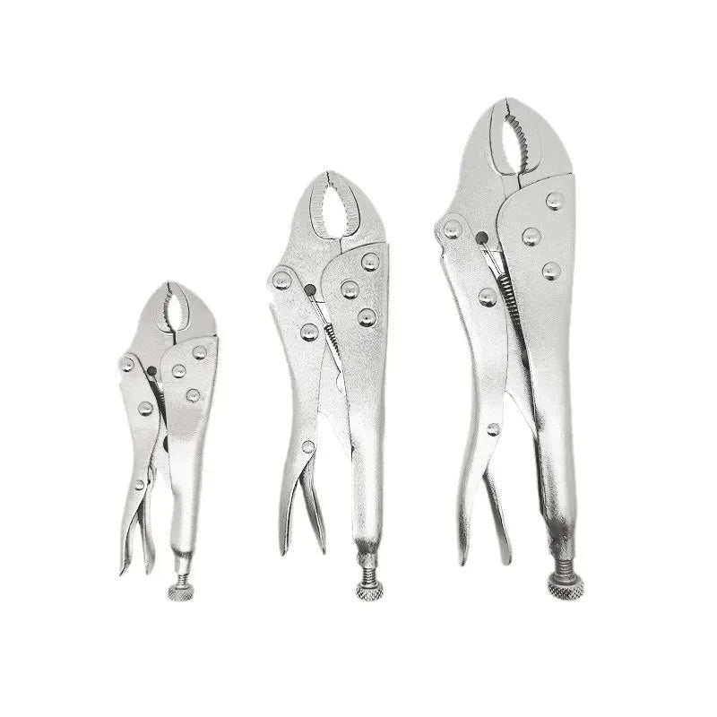 Chrome Vanadium Pressure Pliers – Multifunctional C-Type (5in & 10in)