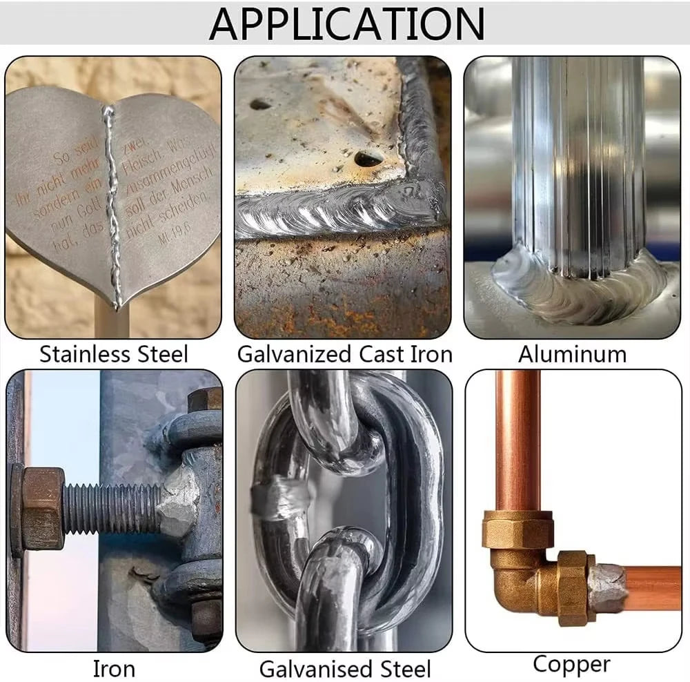 Copper Aluminium Flux-Cored Welding Rods - 1.6mm & 2.0mm