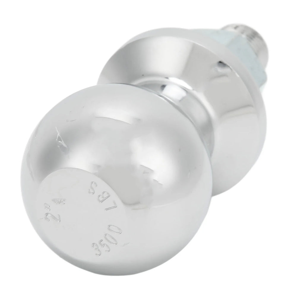2" Trailer Hitch Ball – 3/4" x 1-3/4" Shank, 3500LB Rated, Chrome Plated Steel