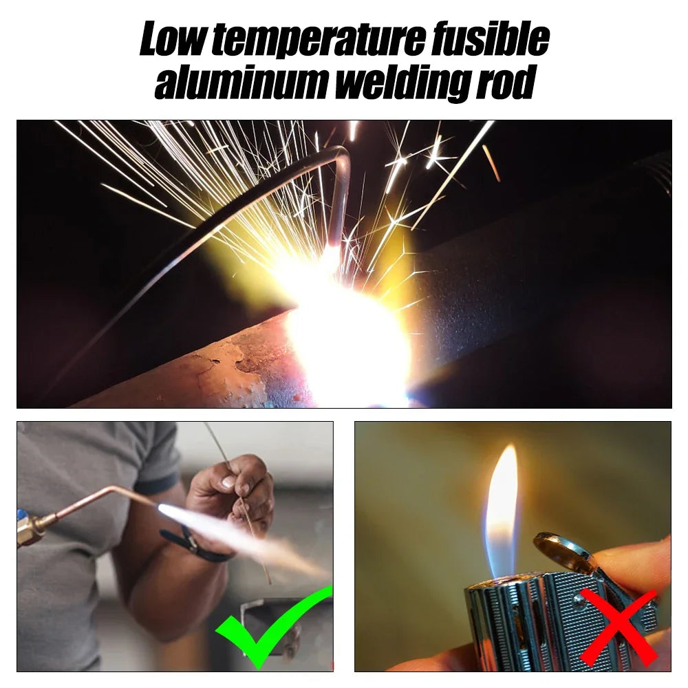 Aluminium Welding Rods - 1.6mm, 2.0mm & 2.5mm | 10–60pcs