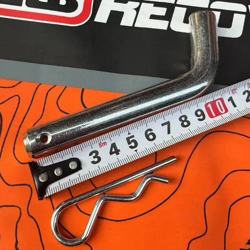 5/8" Zinc Tow Hitch Pin & Clip Set – Anti-Vibration Receiver Pin for Trailers, Trucks & Tractors