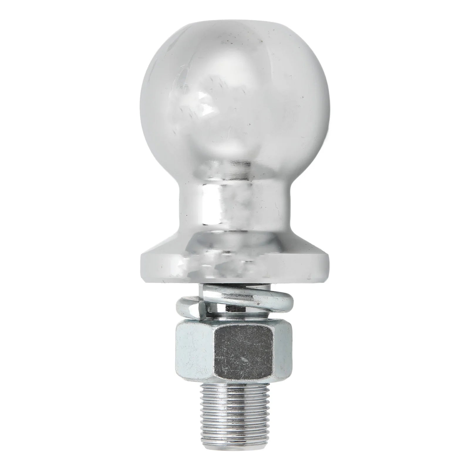 2" Trailer Hitch Ball – 3/4" x 1-3/4" Shank, 3500LB Rated, Chrome Plated Steel