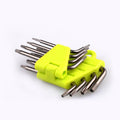 8-in-1 Torx Screwdriver Bit Set T5-T20 – CR-V Star Key Wrench Kit with Holder