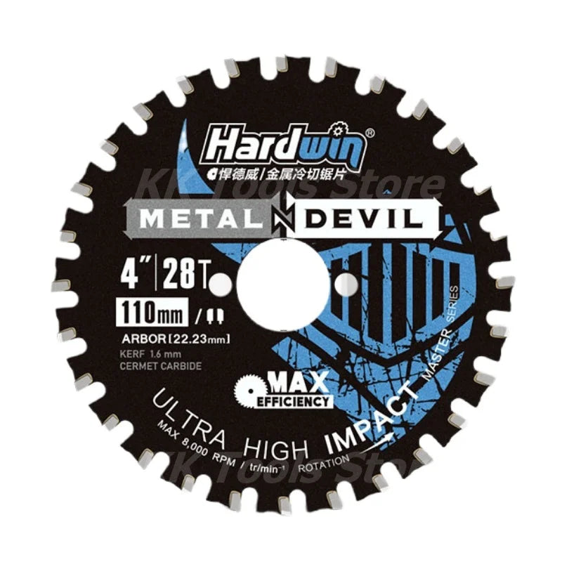 Okerqi Carbide Metal Cutting Saw Blade – 110/115/125/145/150/185mm for Steel, Conduit & Angle Iron