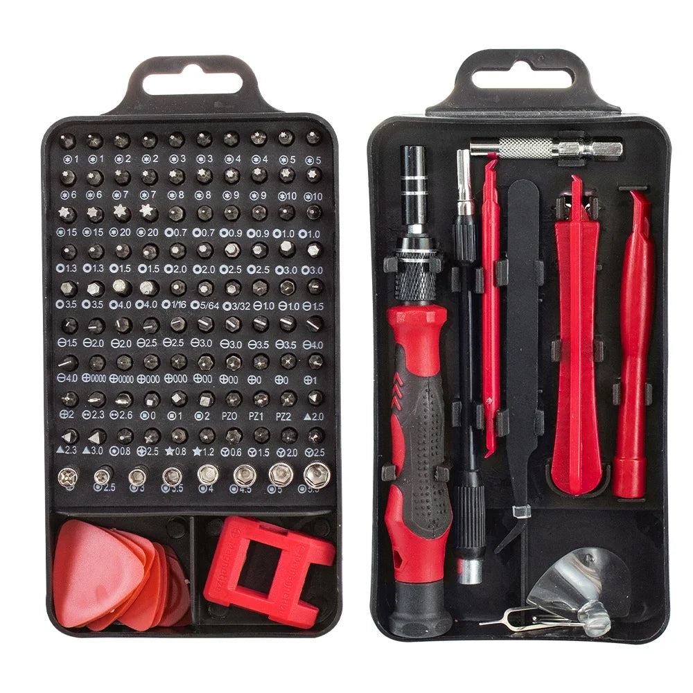 115-in-1 Precision Screwdriver Set | 98 Magnetic Bits | Phone, Laptop & Electronics Repair Kit