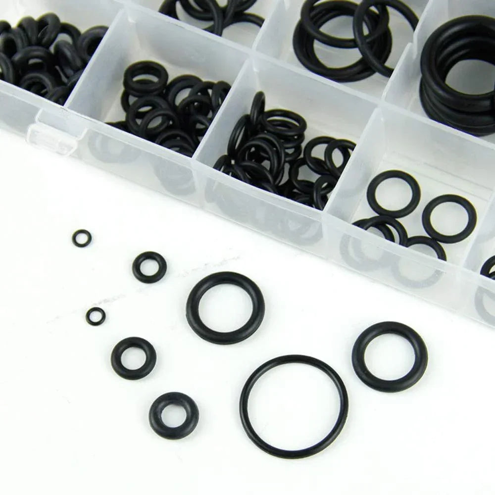 Nitrile Rubber O-Ring Assortment Kit – 32 Sizes (225pcs or 419pcs)