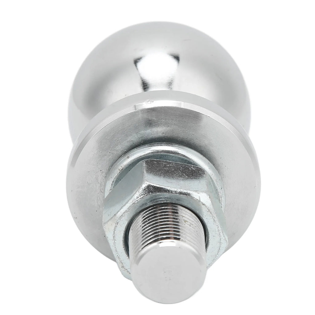 2" Trailer Hitch Ball – 3/4" x 1-3/4" Shank, 3500LB Rated, Chrome Plated Steel