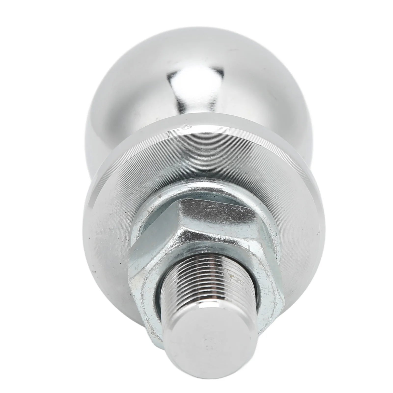 2" Trailer Hitch Ball – 3/4" x 1-3/4" Shank, 3500LB Rated, Chrome Plated Steel