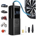 Cordless Portable Tyre Inflator 150PSI – 3x Faster with Digital Gauge for Car, Bike & Motorcycle