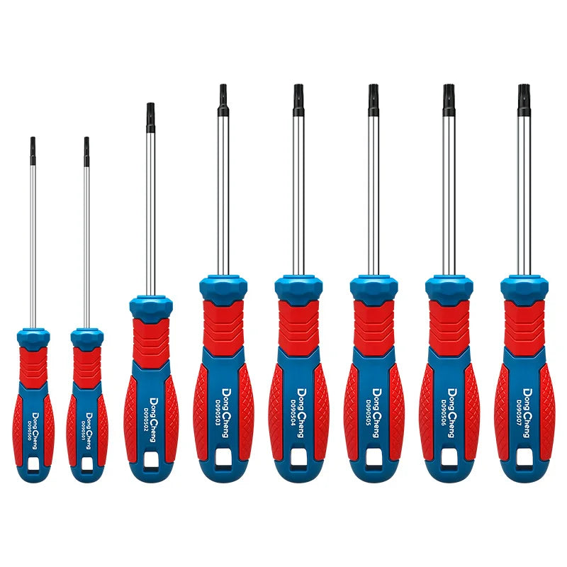 Magnetic Torx Screwdriver Set – T8 to T40 CR-V Anti-Rust (Individual or 8-Piece Set)