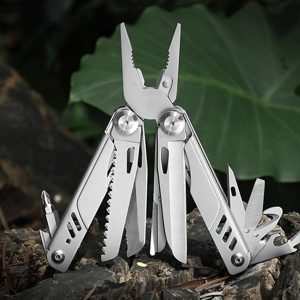 Lightweight Folding Multi-Tool Pliers – Camping & EDC Survival Gear