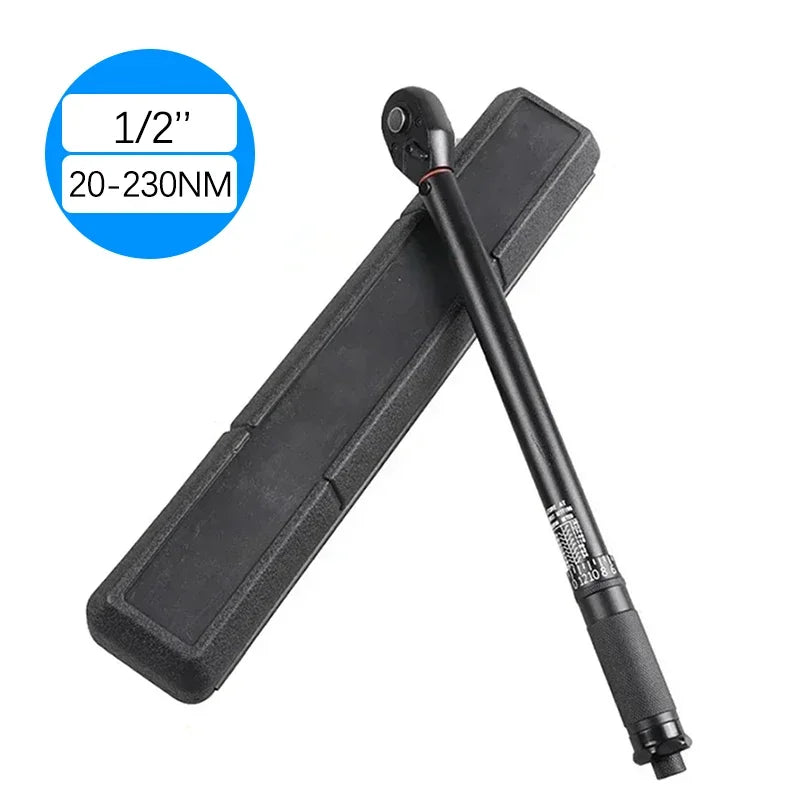 DUTRIEUX Adjustable Torque Wrench | ±3% Accuracy | 1/4", 3/8" & 1/2" Drive | High Carbon Steel