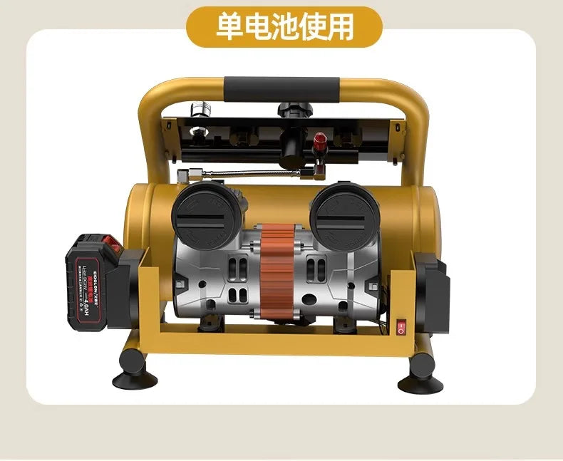 Cordless Lithium Battery Air Compressor | 9L Portable High-Pressure Pump
