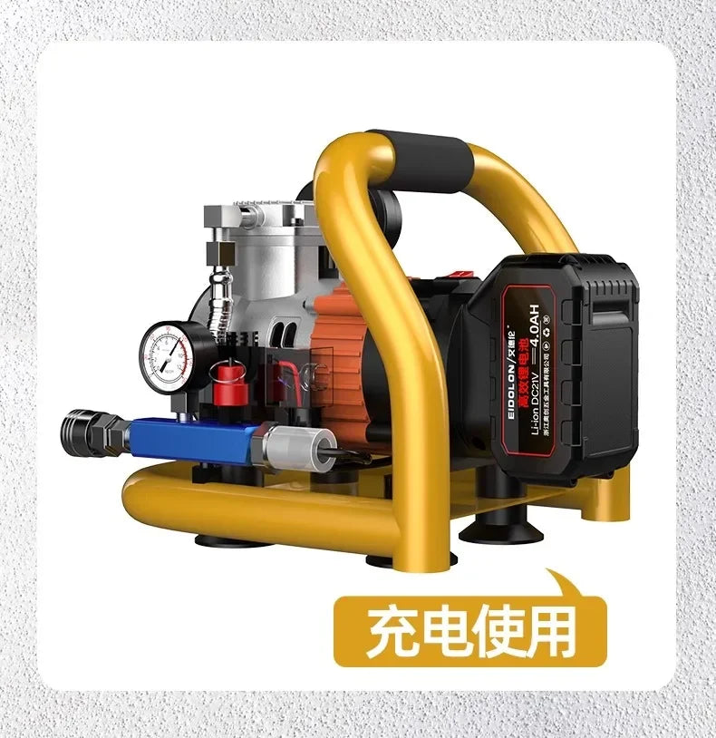Cordless Lithium Battery Air Compressor | 9L Portable High-Pressure Pump