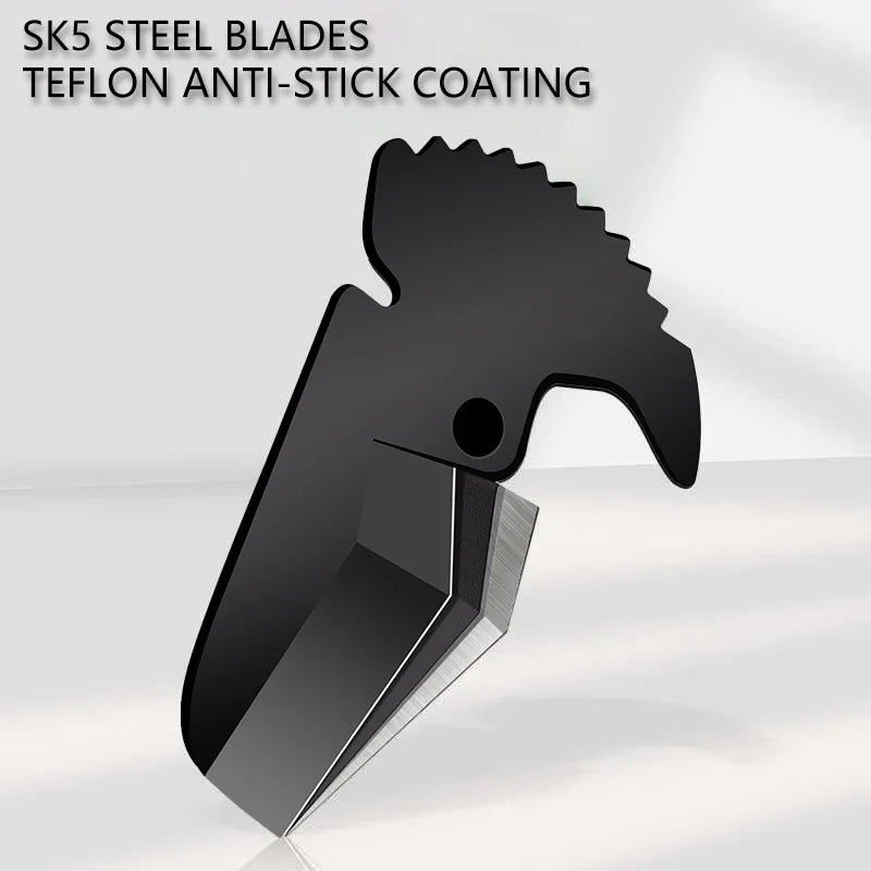 Ratchet Pipe Cutter – SK5 Blade, PVC / PU / PP / PE Hose (42mm or 64mm Capacity)