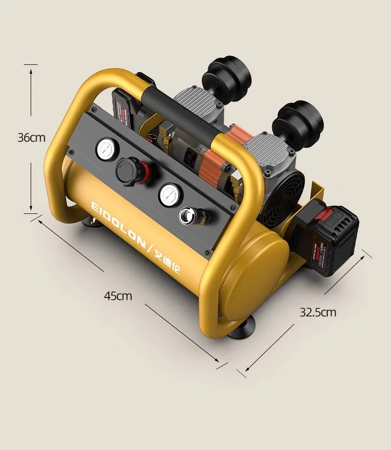 Cordless Lithium Battery Air Compressor | 9L Portable High-Pressure Pump