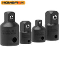 4pc Impact Socket Adapter & Reducer Set | 1/4", 3/8" & 1/2" Drive Conversions