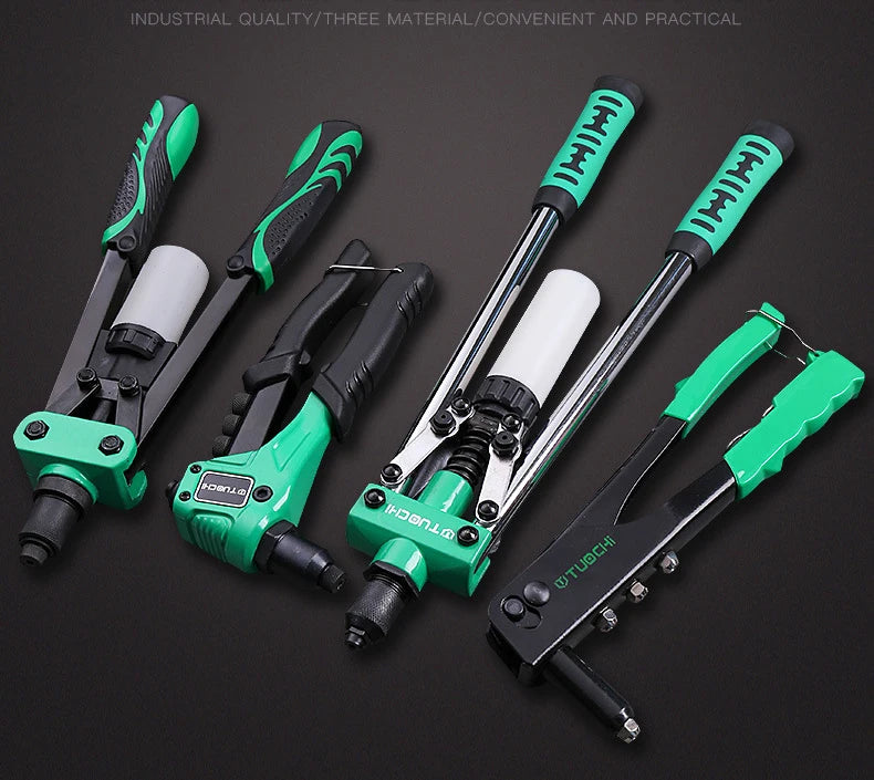 Double Handle Blind Rivet Gun | Manual Labour-Saving Riveter | Multiple Types