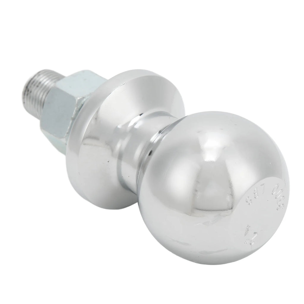 2" Trailer Hitch Ball – 3/4" x 1-3/4" Shank, 3500LB Rated, Chrome Plated Steel