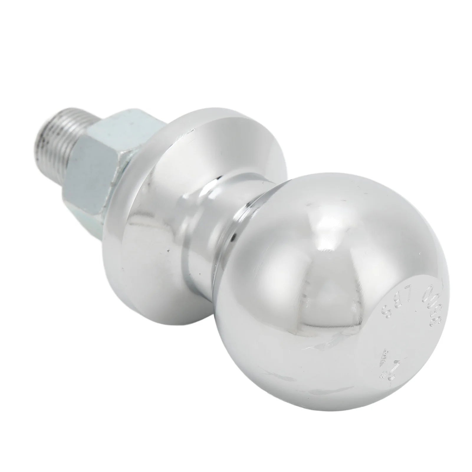 2" Trailer Hitch Ball – 3/4" x 1-3/4" Shank, 3500LB Rated, Chrome Plated Steel