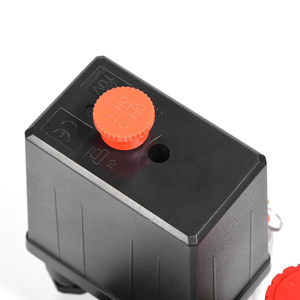 Air Compressor Pressure Switch & Control Valve Regulator with Gauges