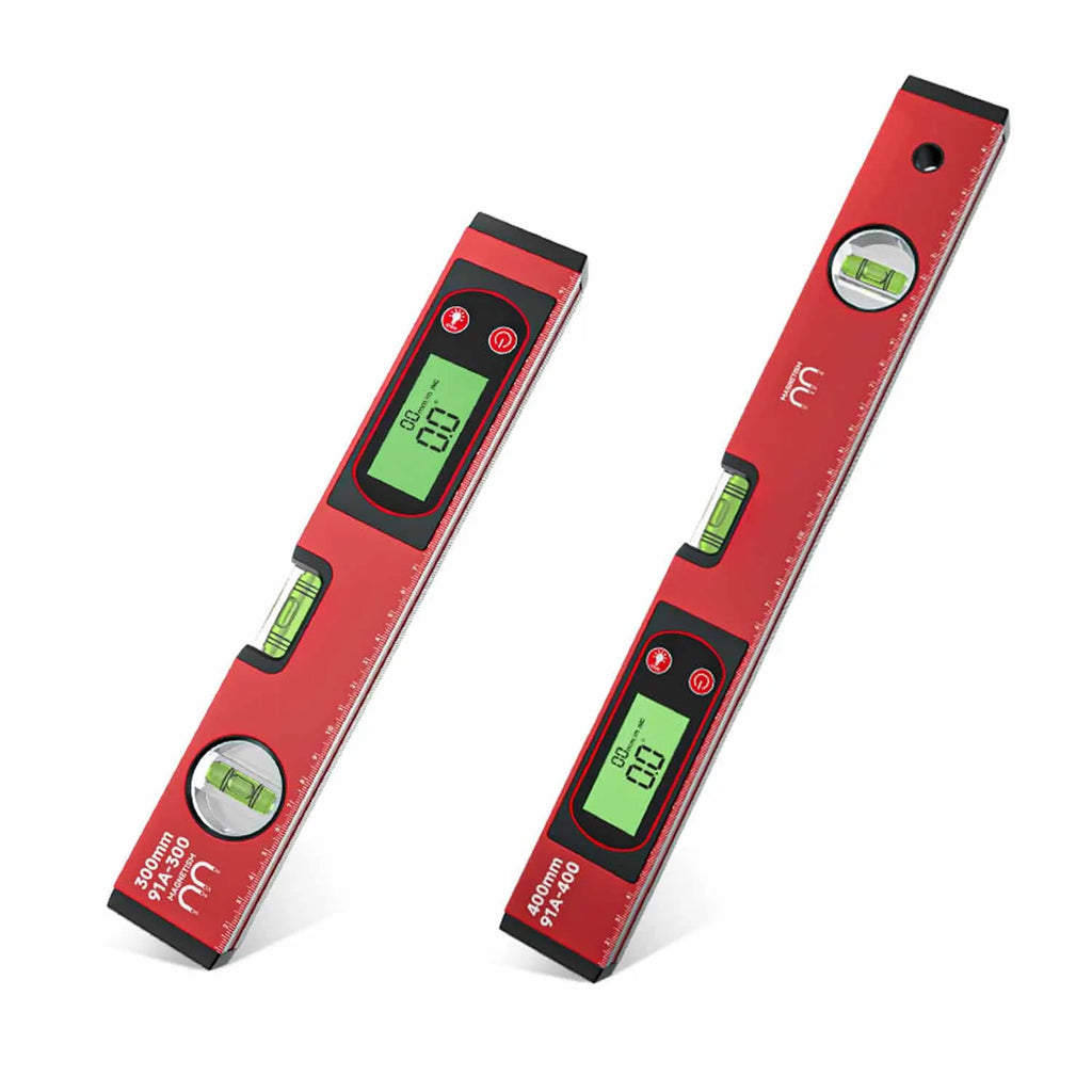 Digital Electronic Spirit Level with Angle Meter - Magnetic Aluminum Alloy
