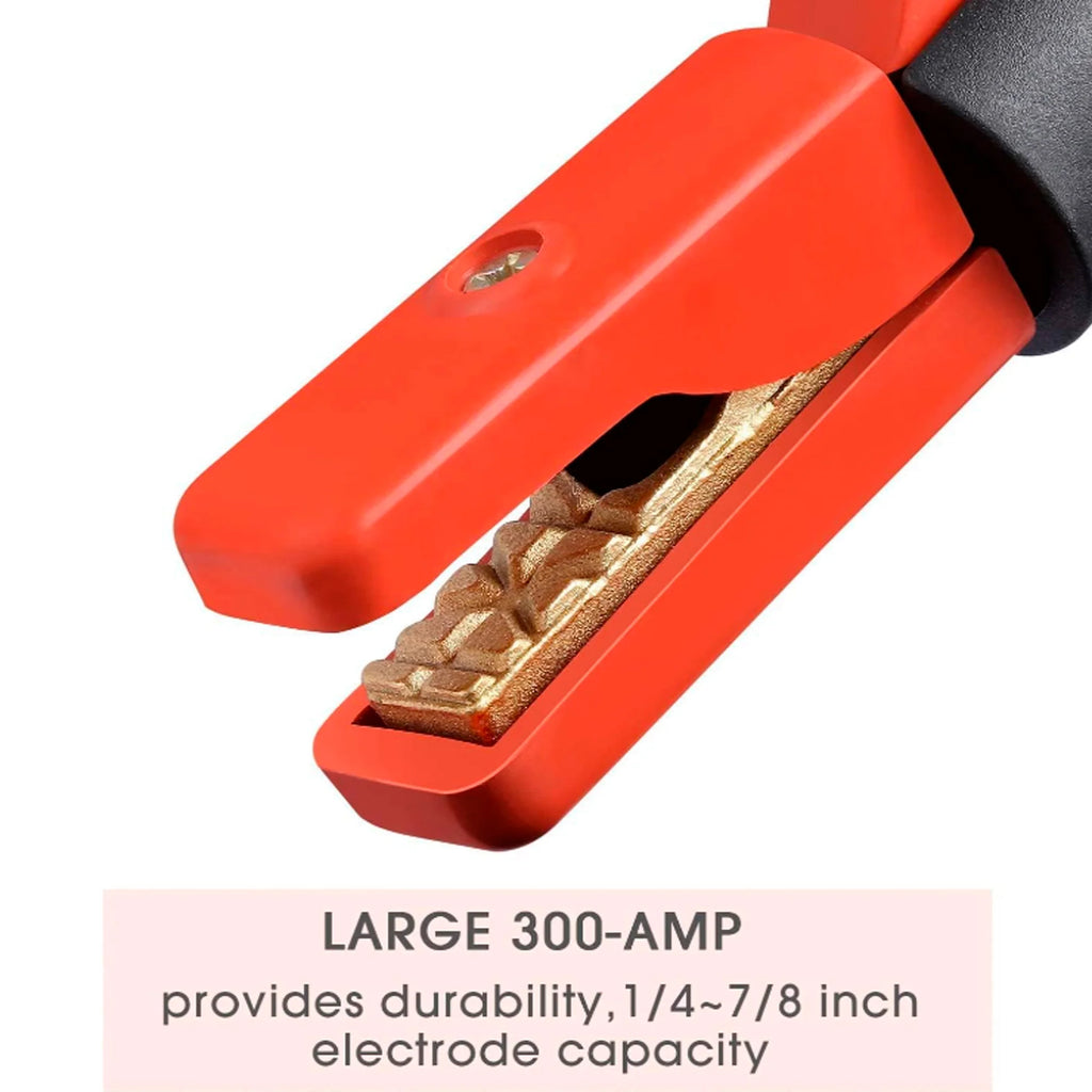 300A Pure Copper Welding Clamp - Industrial Grade