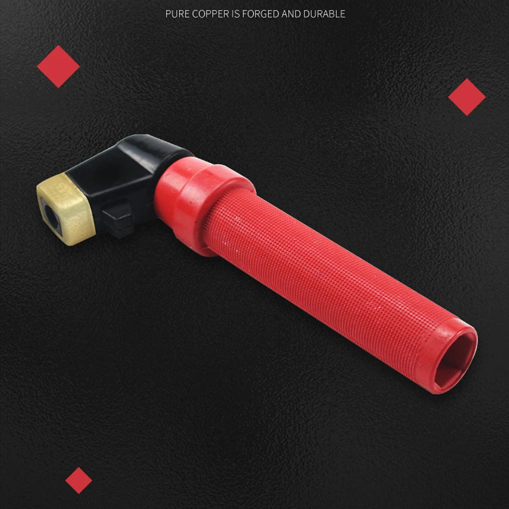 Full Copper Welding Electrode Holder - Insulated Spring Handle